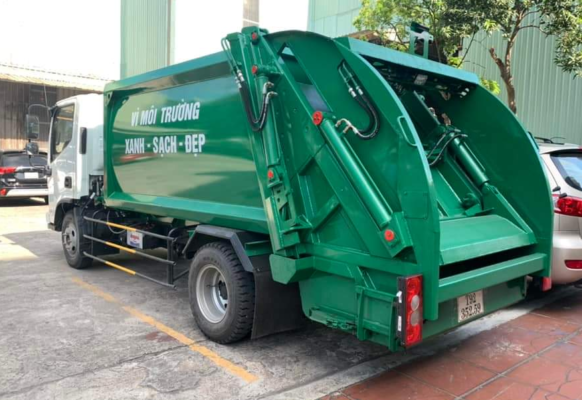 Xe cuốn ép rác 6 khối THACO - CÔNG TY CP SẢN XUẤT XE CHUYÊN DỤNG VÀ ...
